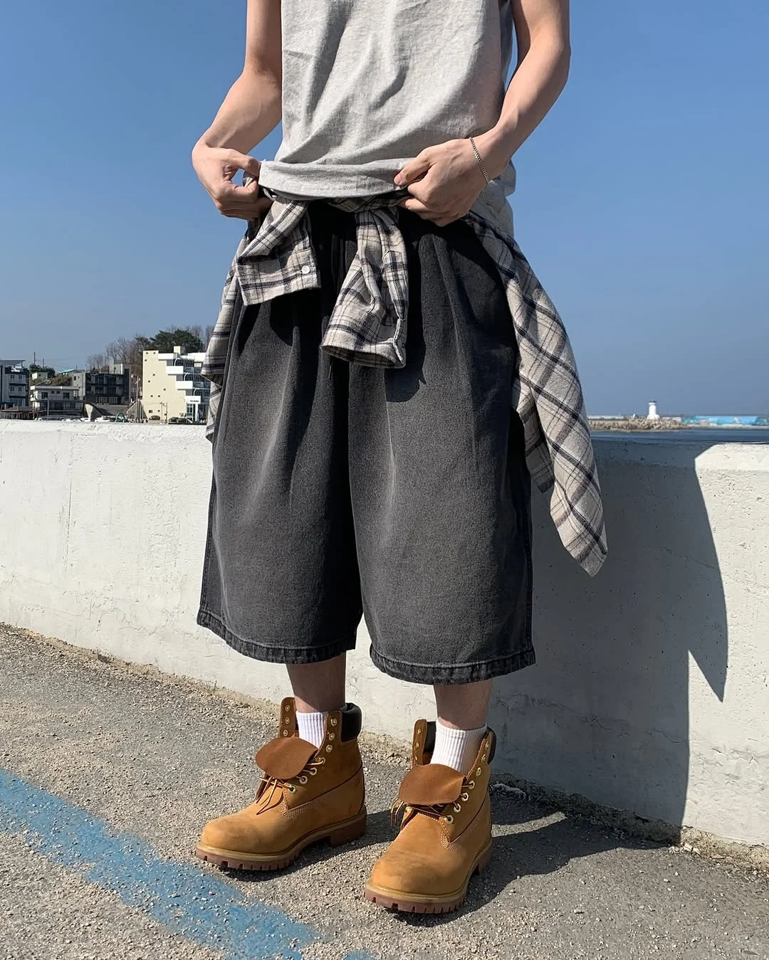 夏日海边男友穿搭 | 清爽酷帅风