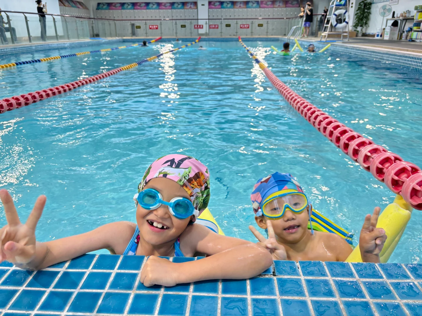 游泳教练的日常🏊🏻‍♀️
