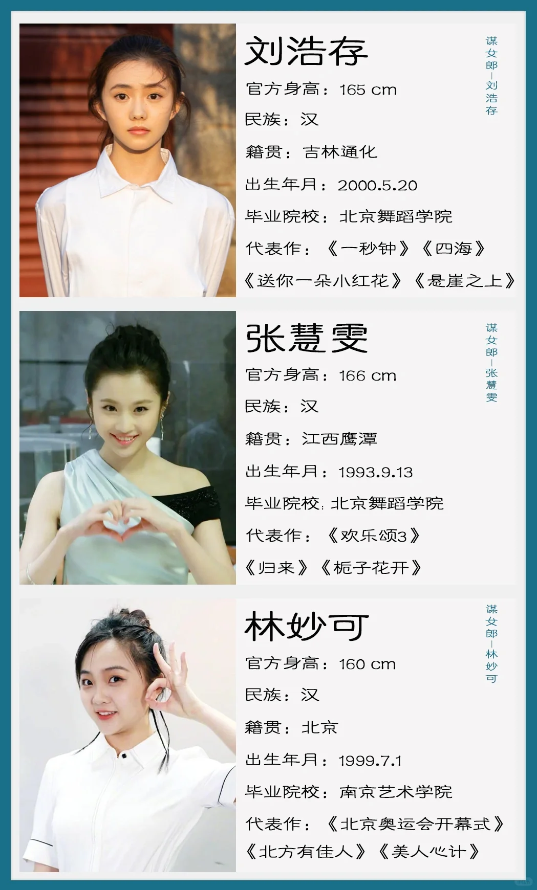看9为谋女郎，张艺谋的眼光从来没变过