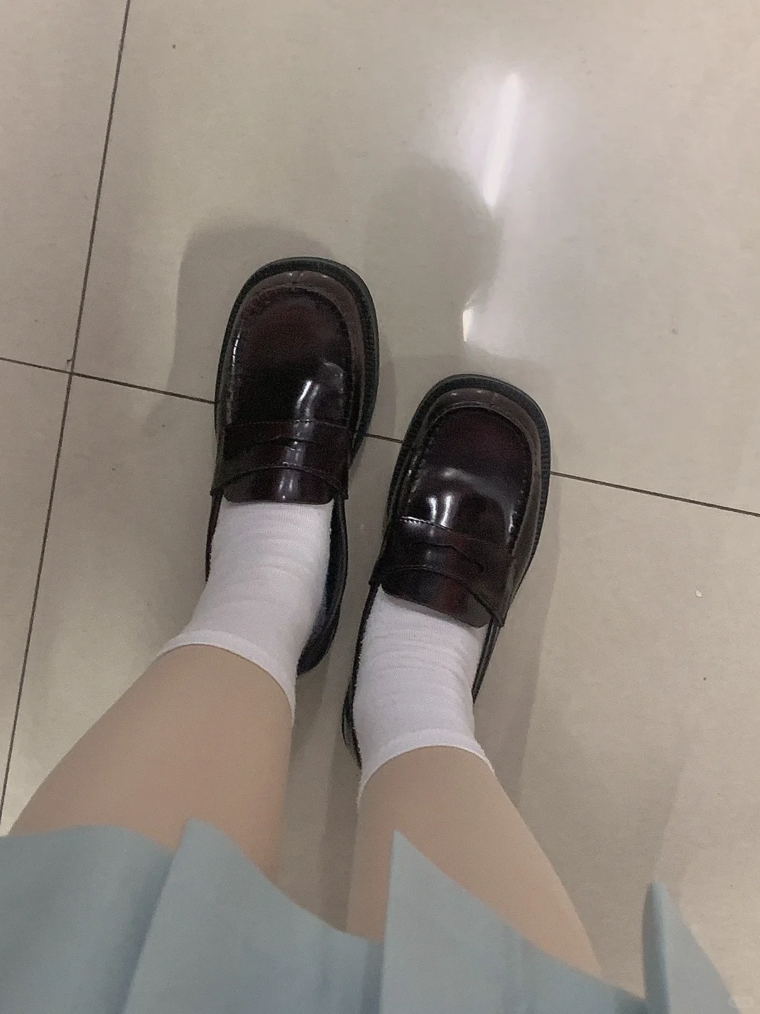 挖到了很舒服的制服鞋