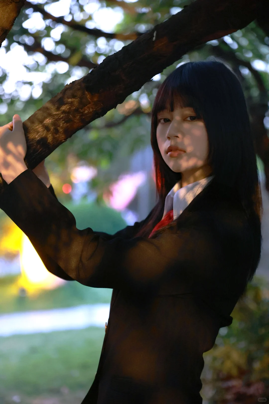 西安约拍|大慈恩寺公园里的少女杀手