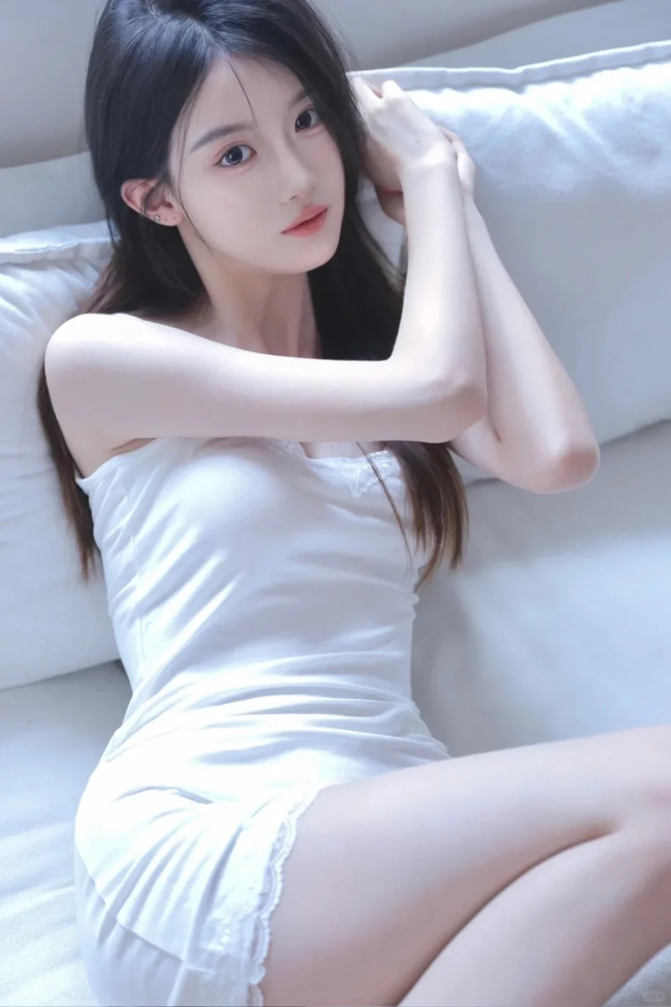 女大学生，蹲实力摄影师