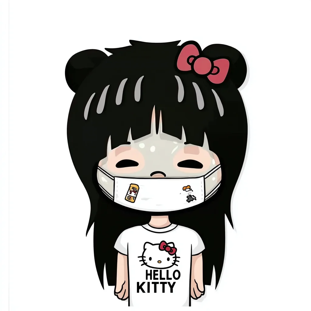 💖被 Hello Kitty 附身后的可爱暴击！美少女