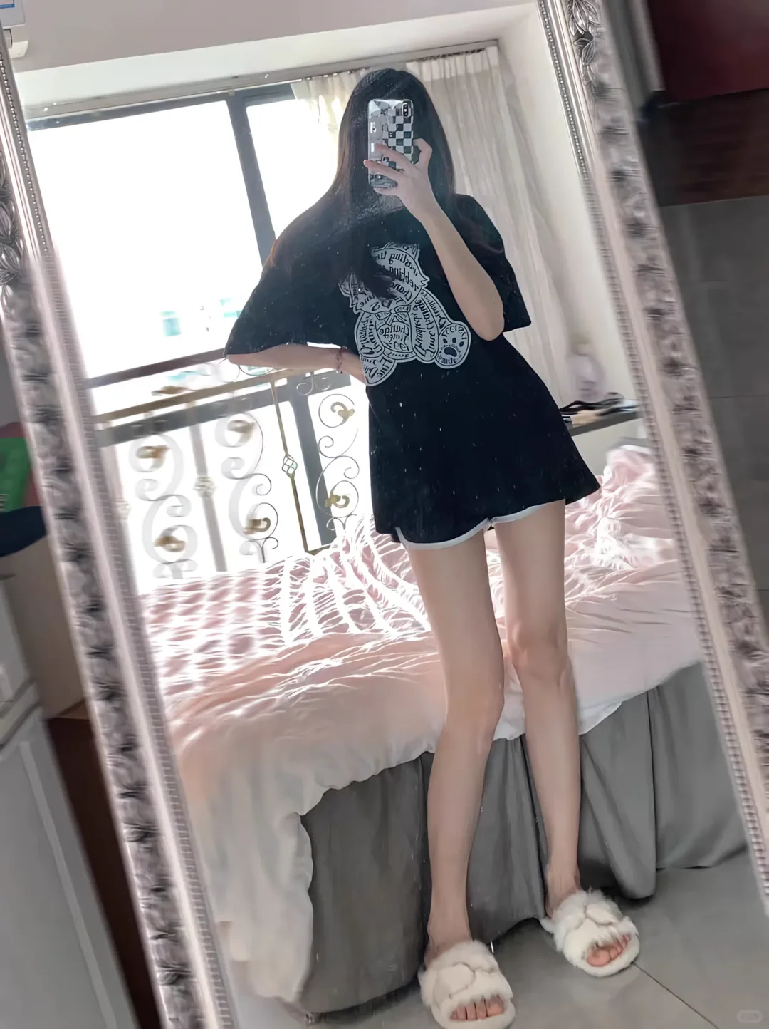 谁还没个大长腿，只不过姐姐不晒而已😄