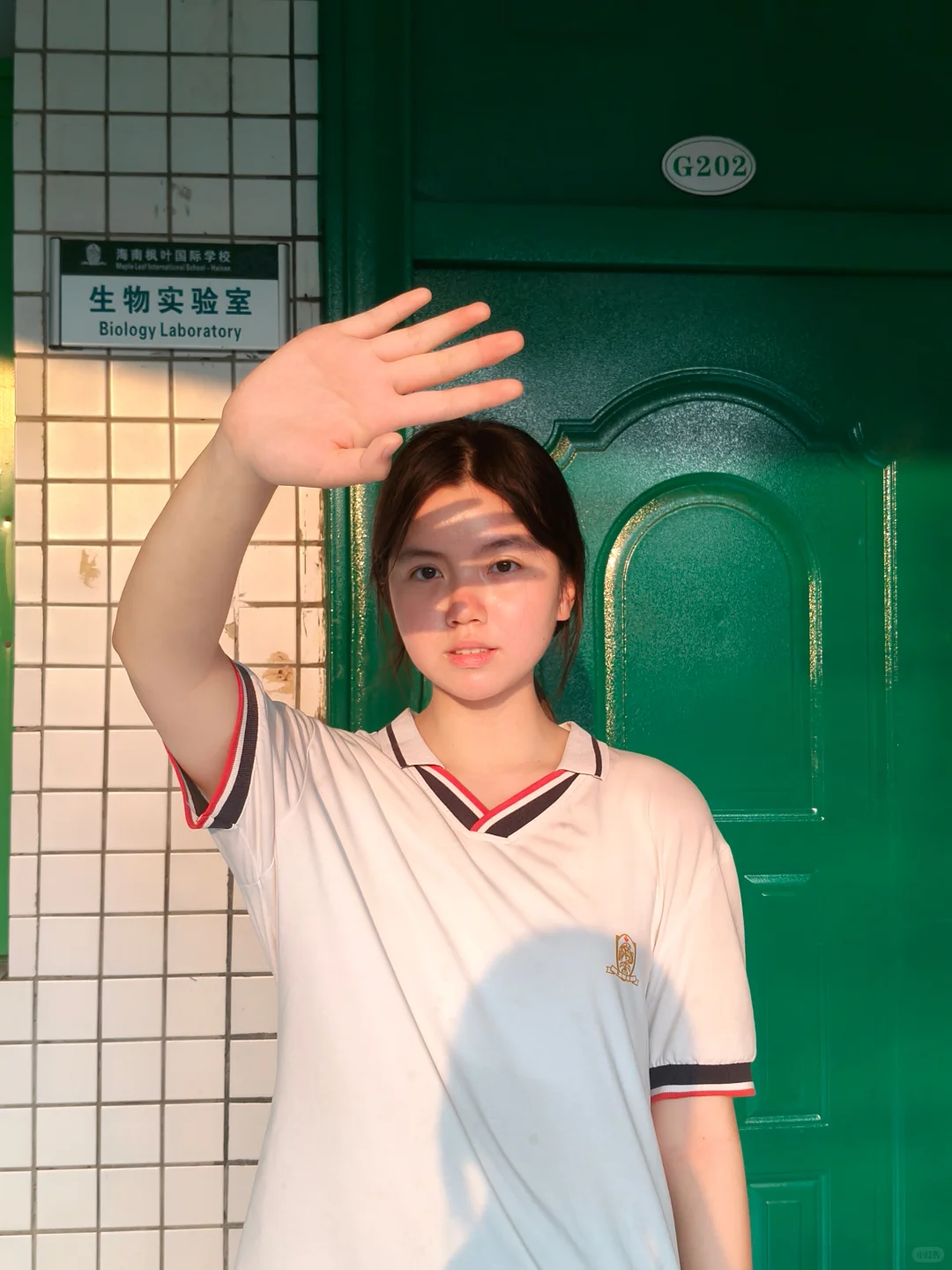 学校里的阳光正好🌞