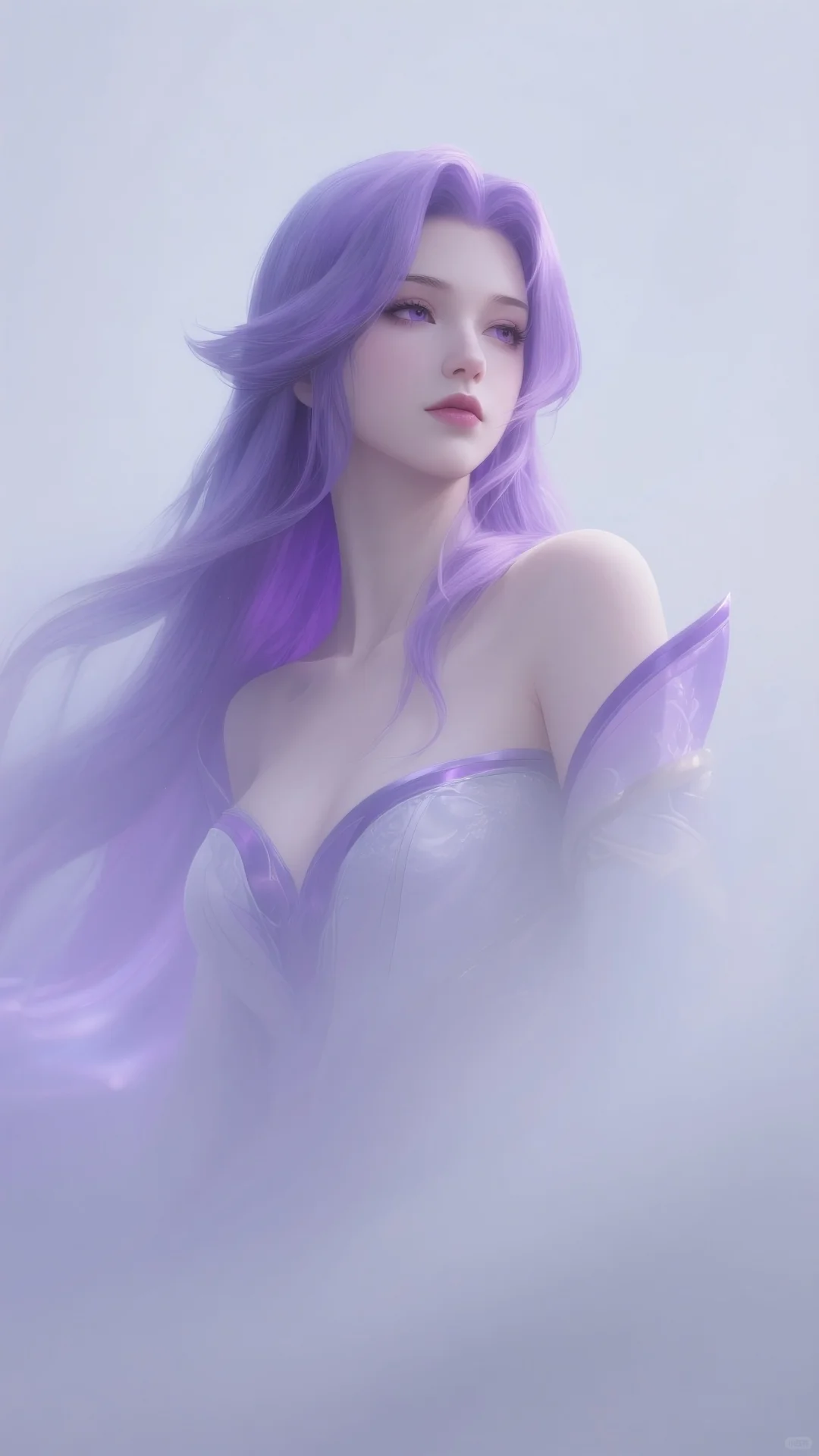 全网疯传的美女游戏原画壁纸