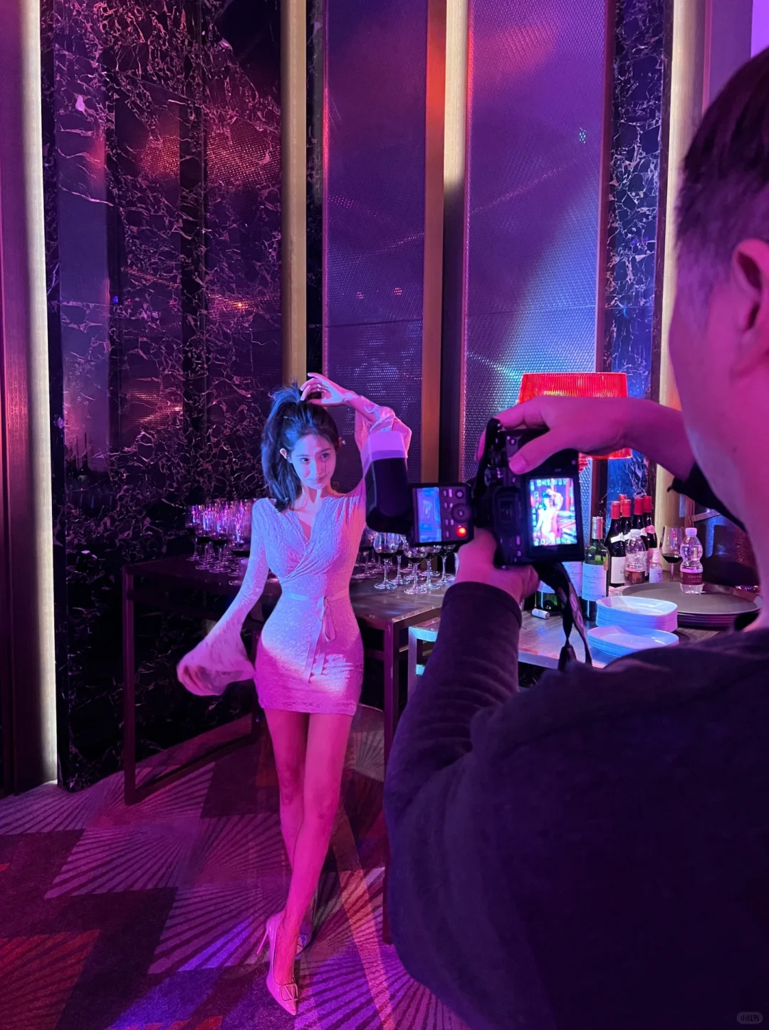 谁说高马尾不能性感了 哪个表情最好看呀