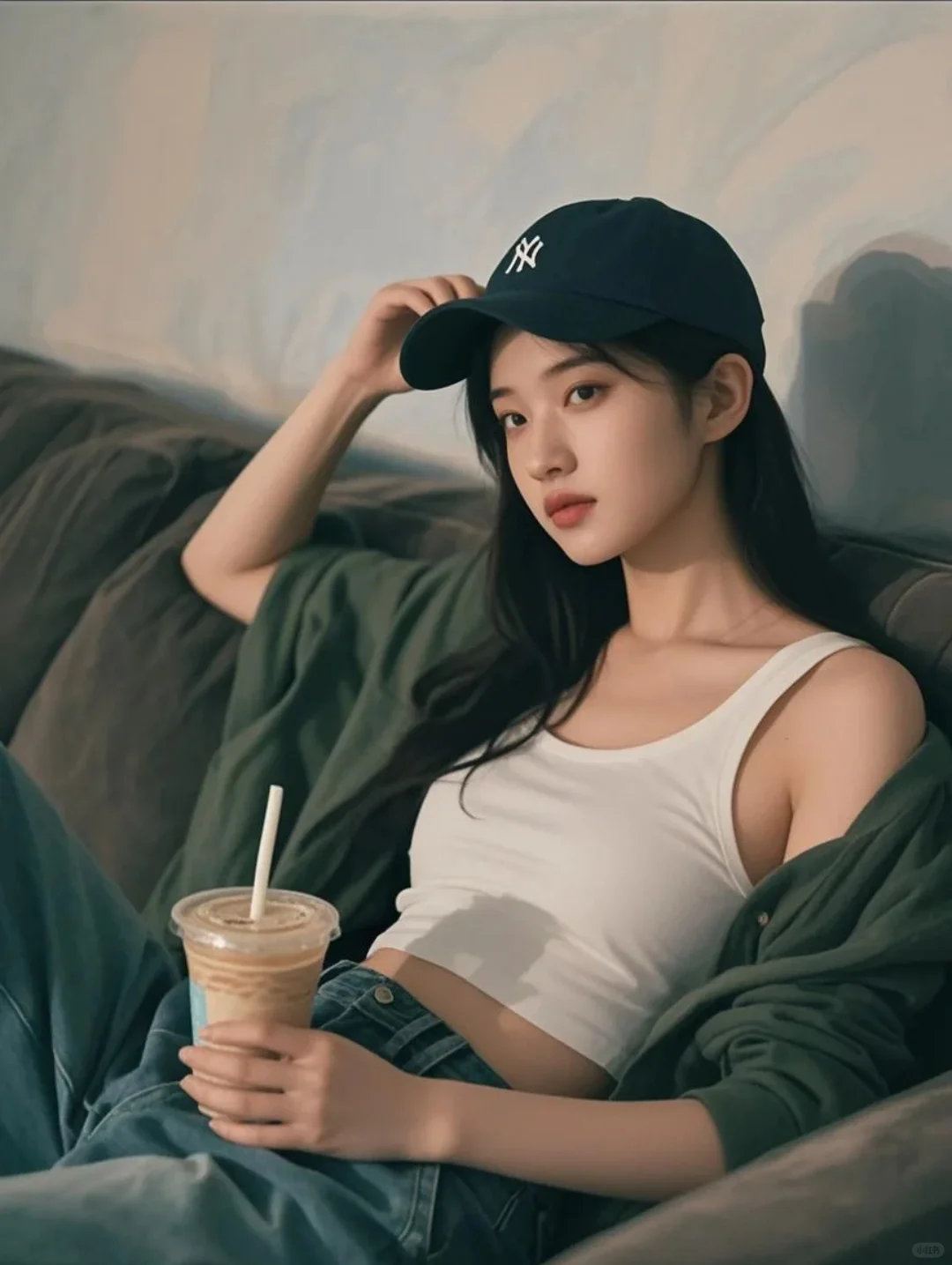 大美女的美感来源于松弛