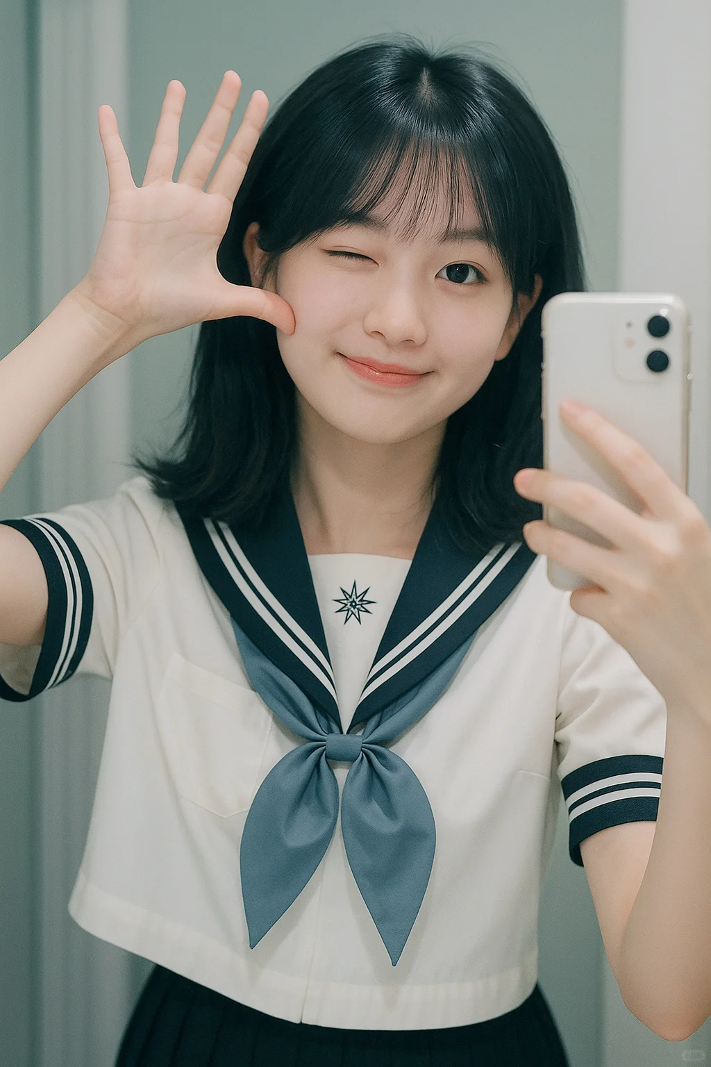30岁阿姨画了一下妆……