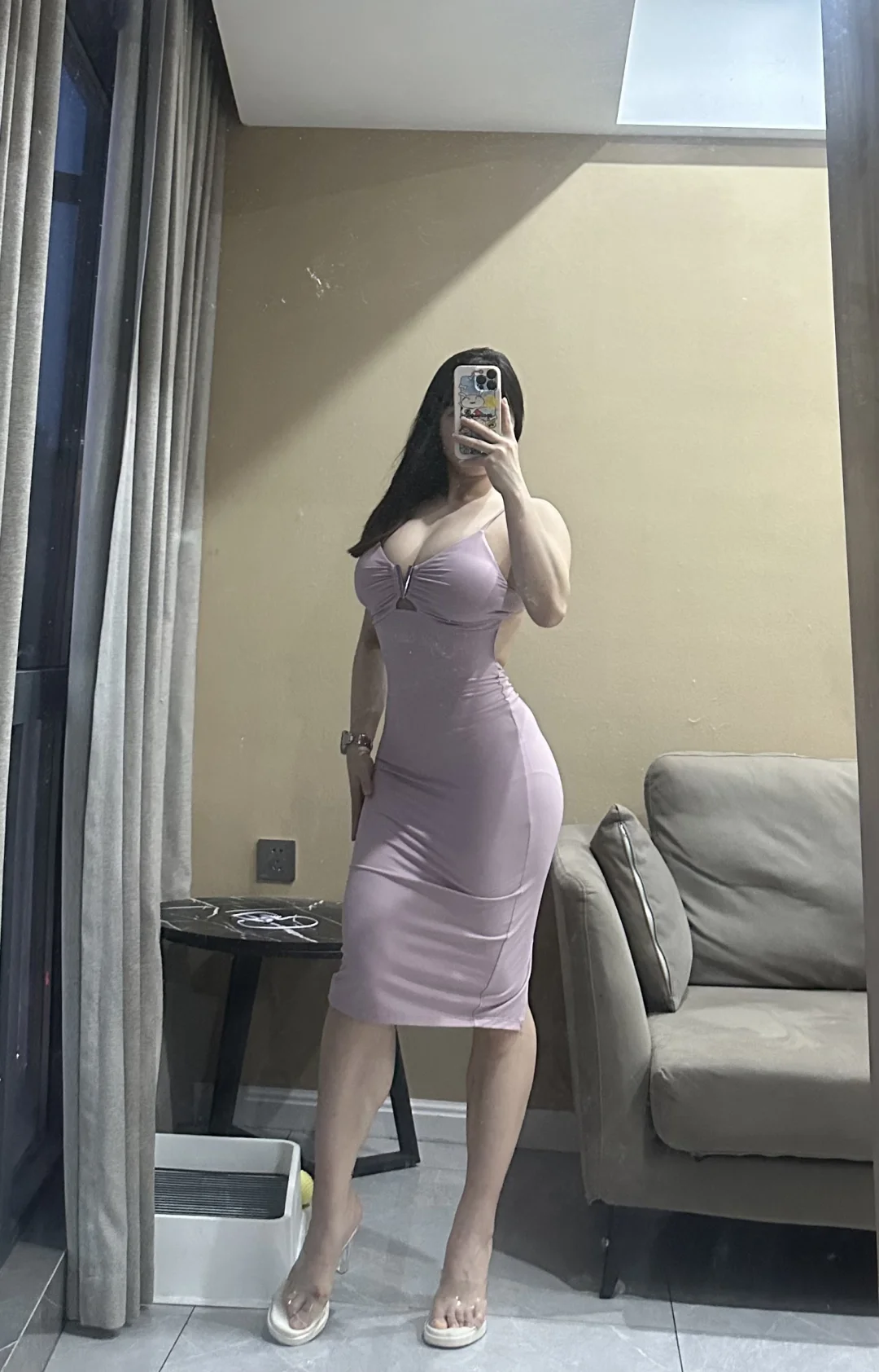 肌肉女的日常穿搭