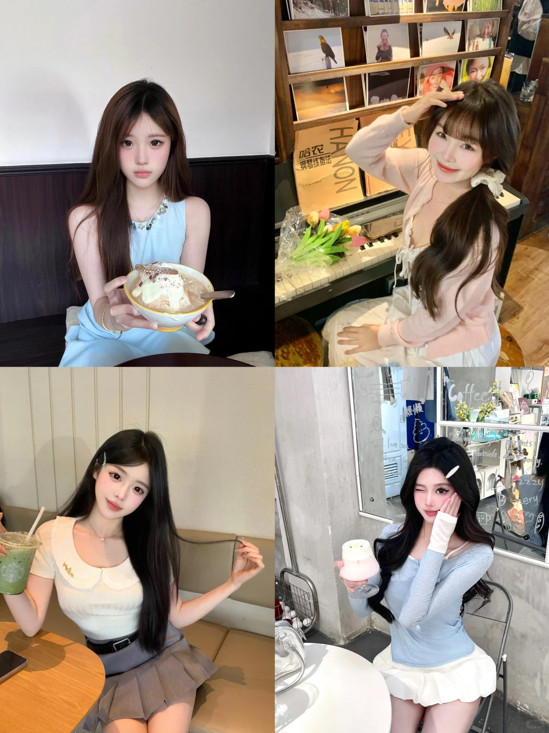 💫超可爱的甜妹拍照姿势来啦！