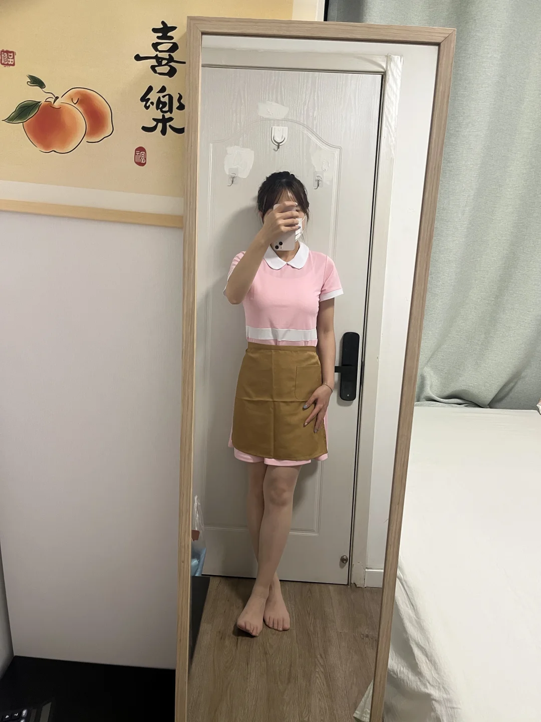 左滑看我上身～好利来粉系制服cos