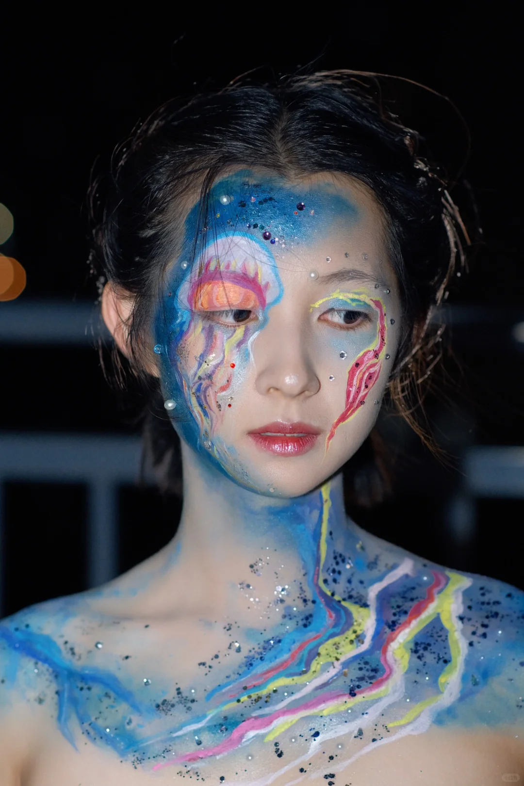 人体彩绘真的没有人能欣赏的来嘛