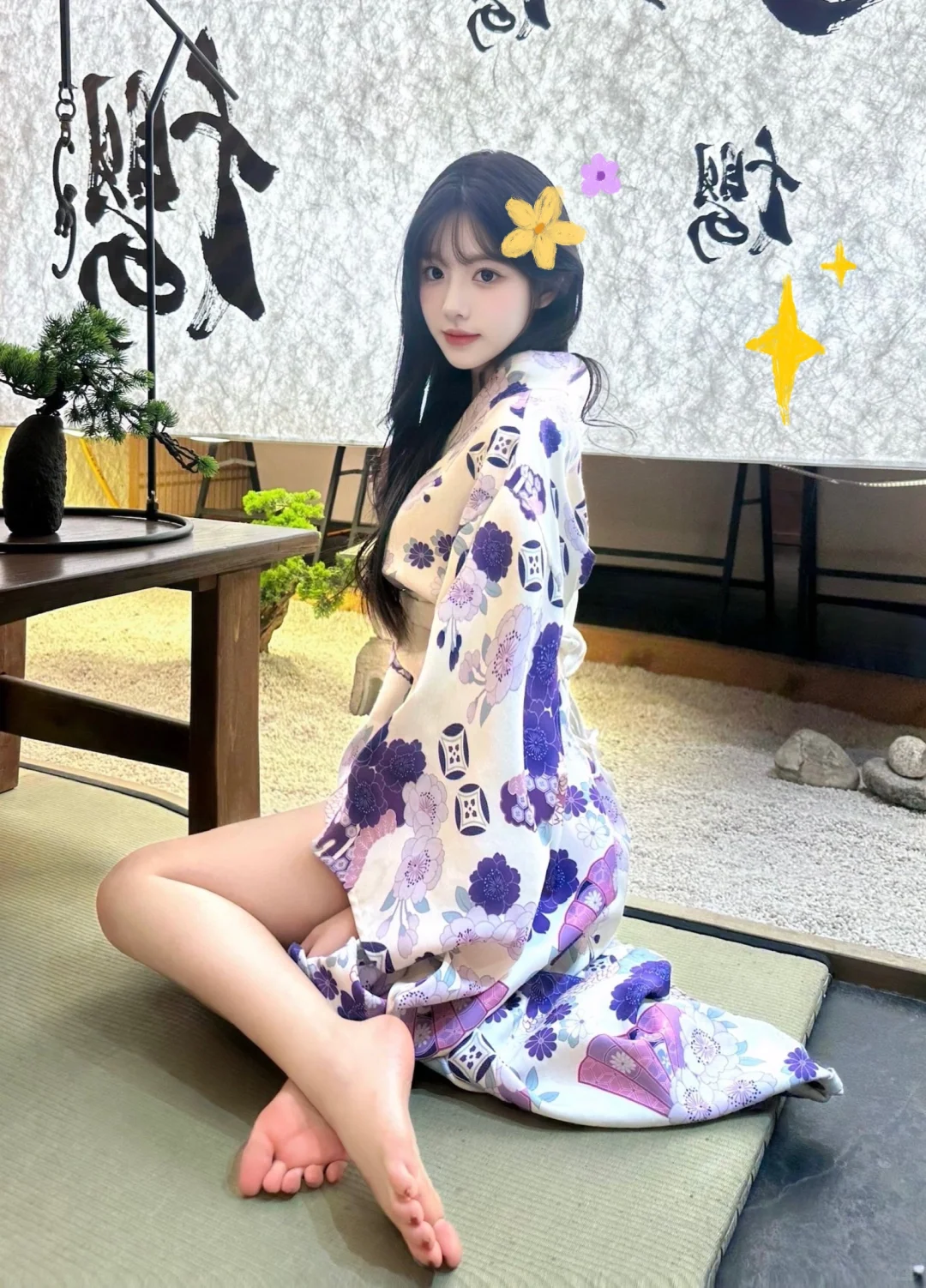 一眼万年的和服美少女