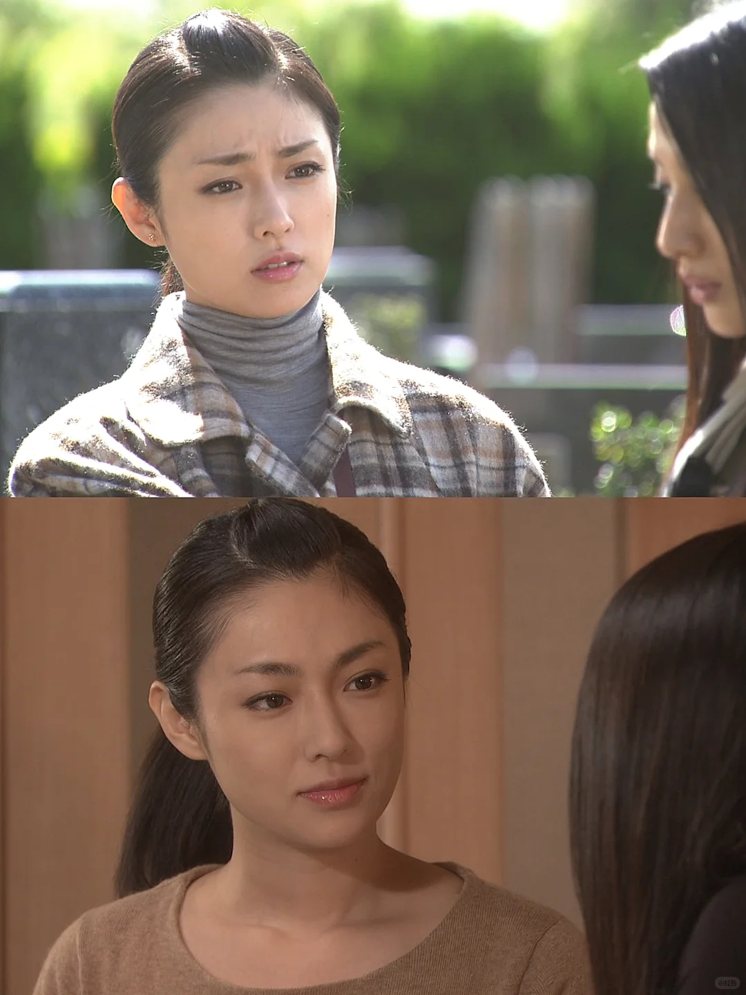 她露额头非常能展现出天蝎女的气质