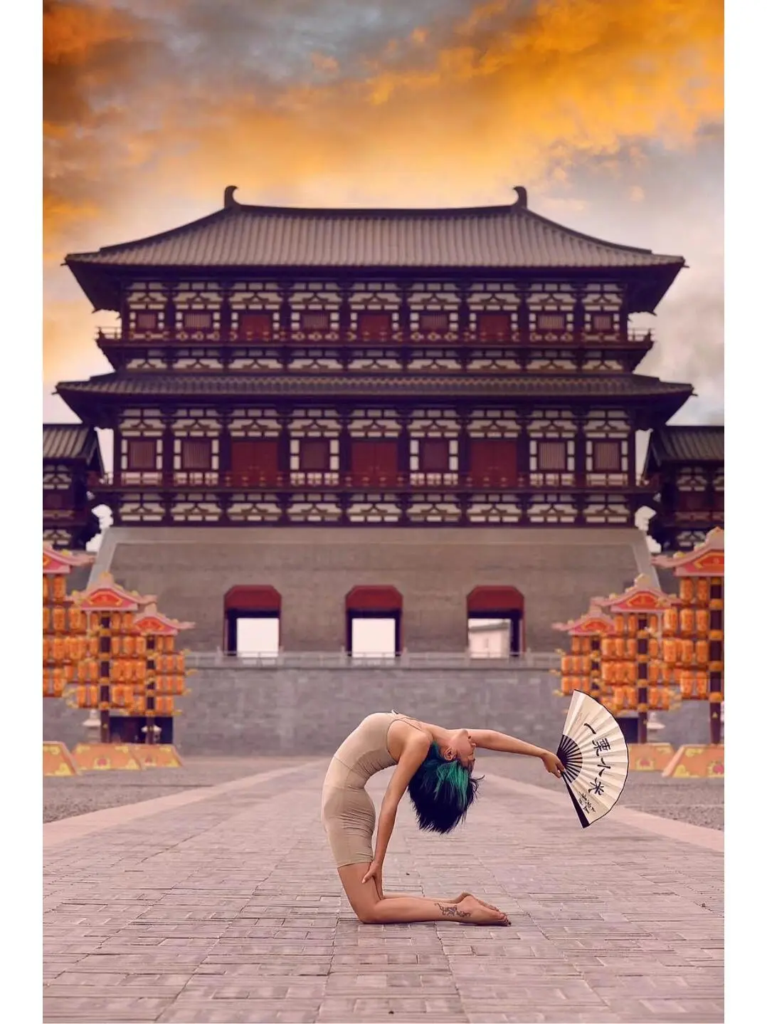 痕迹是我坚持瑜伽的动力