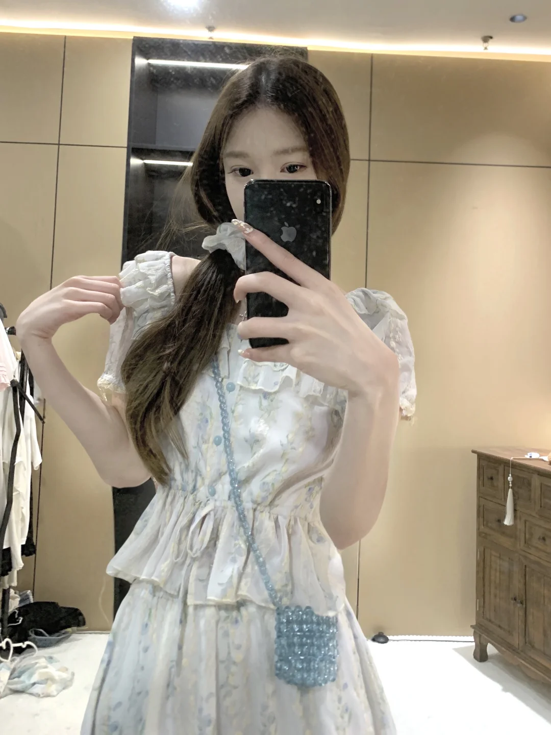 啊啊啊这件碎花裙好少女啊！！！
