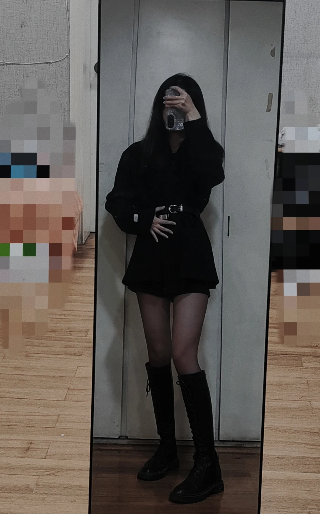 辣妹 all black