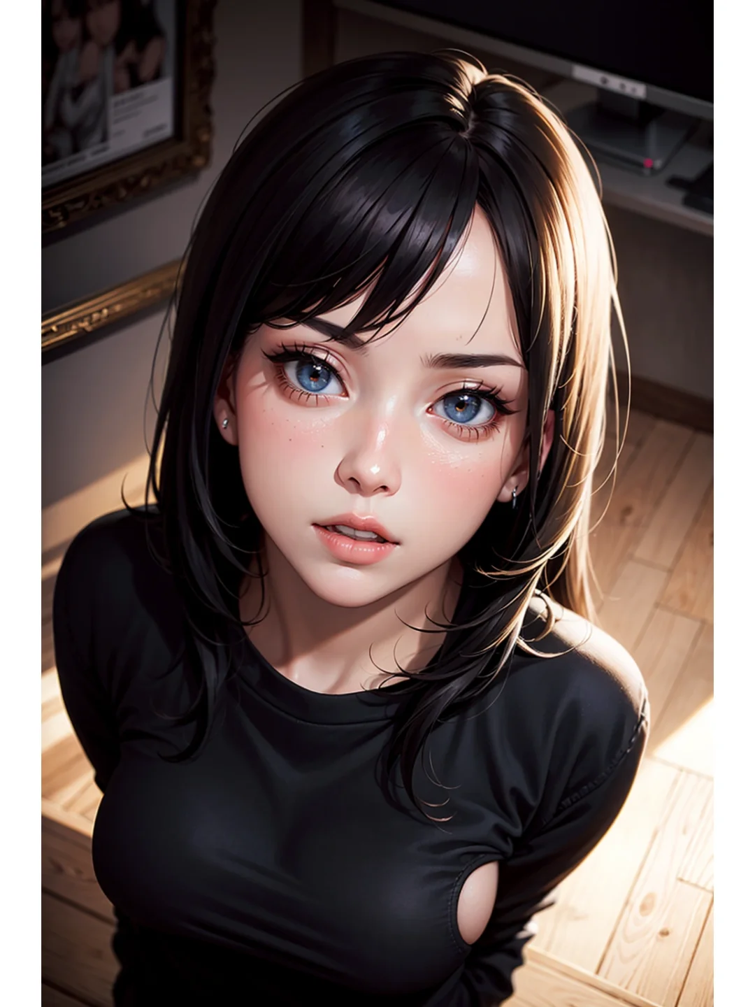 黑色诱惑|穿搭纯欲Ai创作