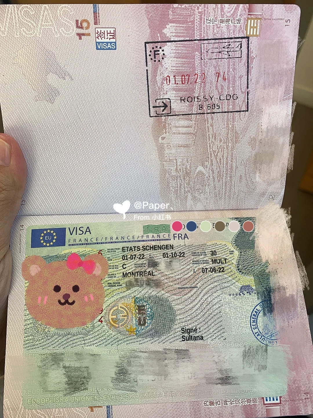 加拿大申请法国签证🇫🇷