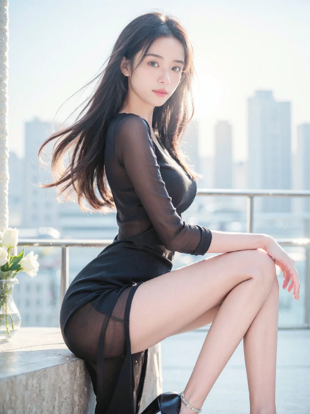 黑色连衣裙给你从头到脚的气质与魅力💯
