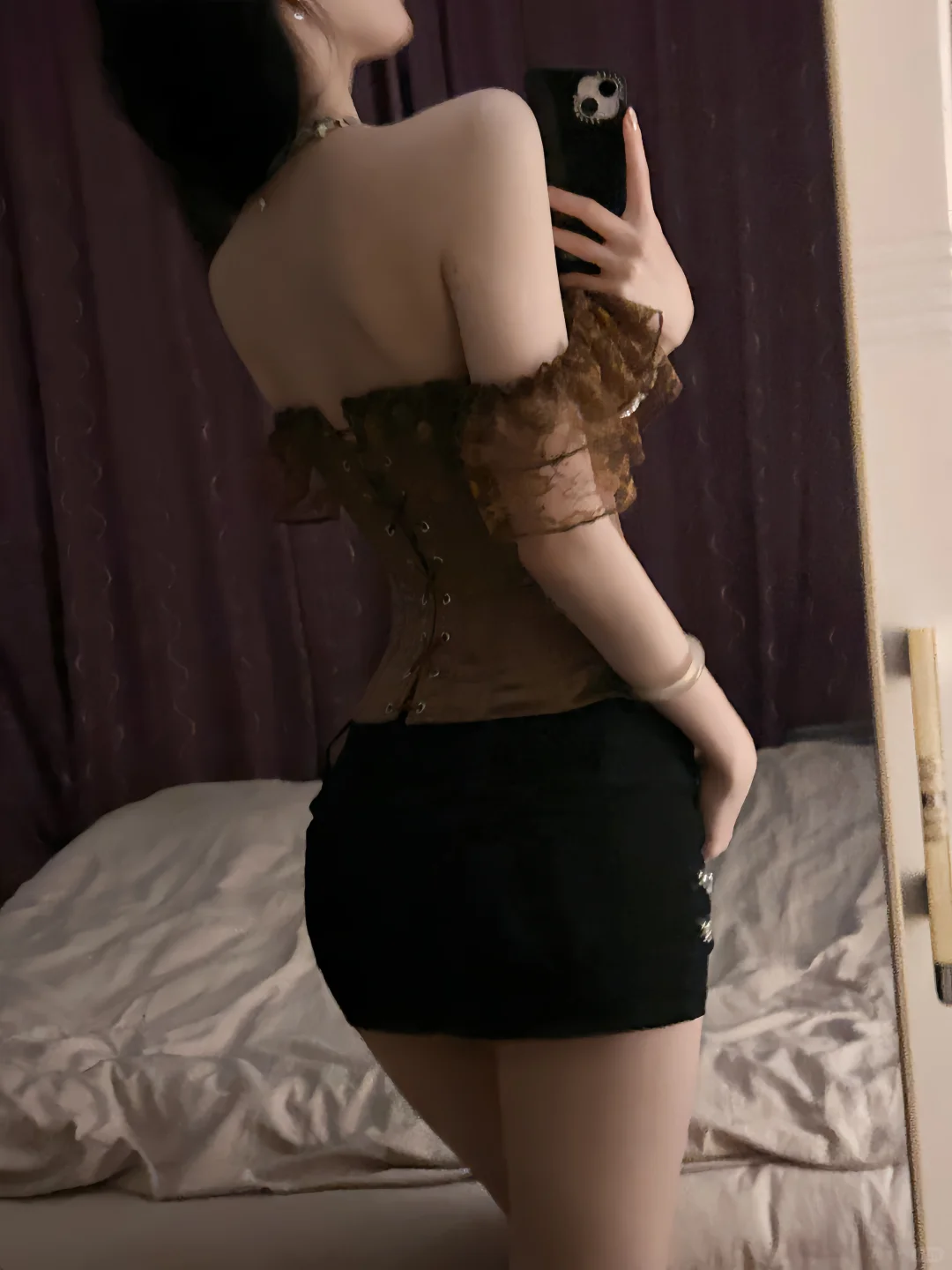 蕾丝➕束腰 美的有一套