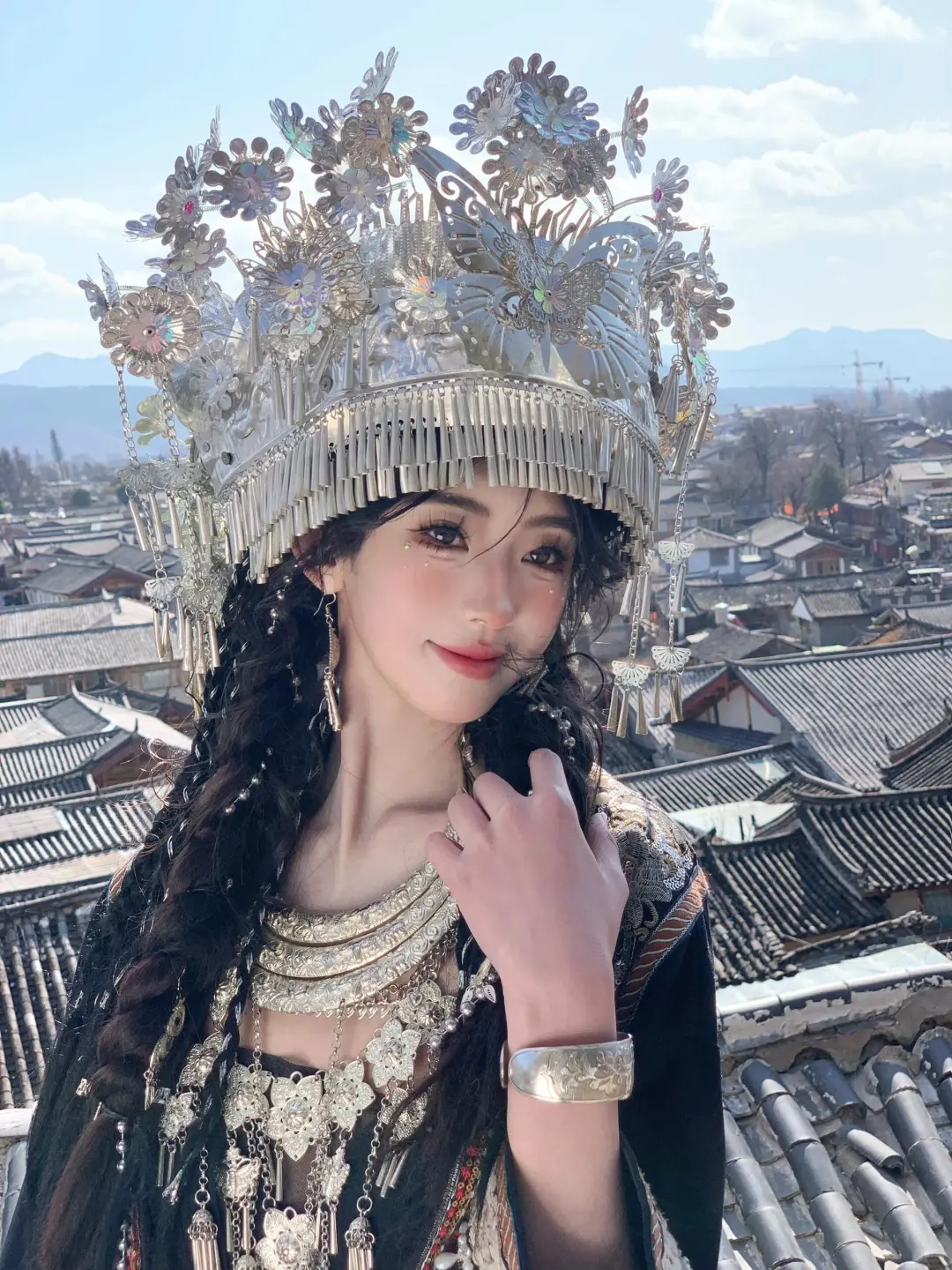 “我不下蛊，我就是蛊”🕷凤凰古城苗疆女📷