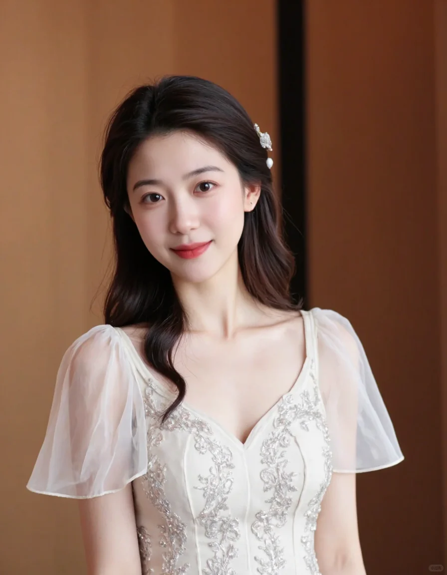 我怎么感觉这个女生好美～