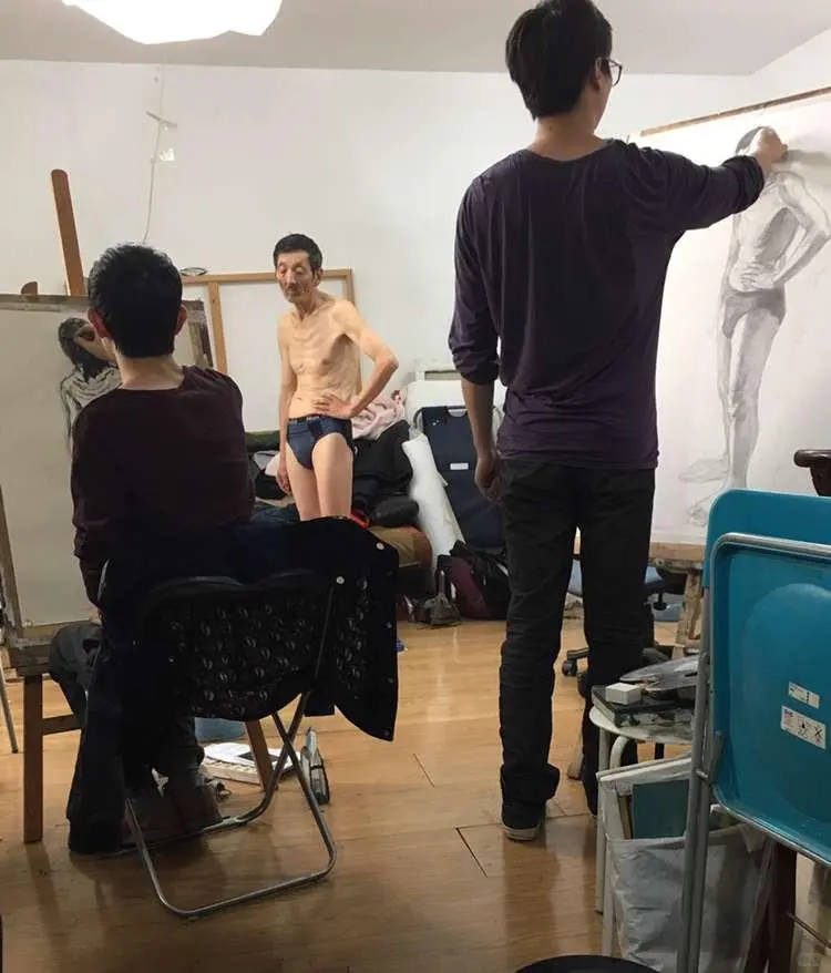 提供人体写真男模特青中老年模特各年龄都有
