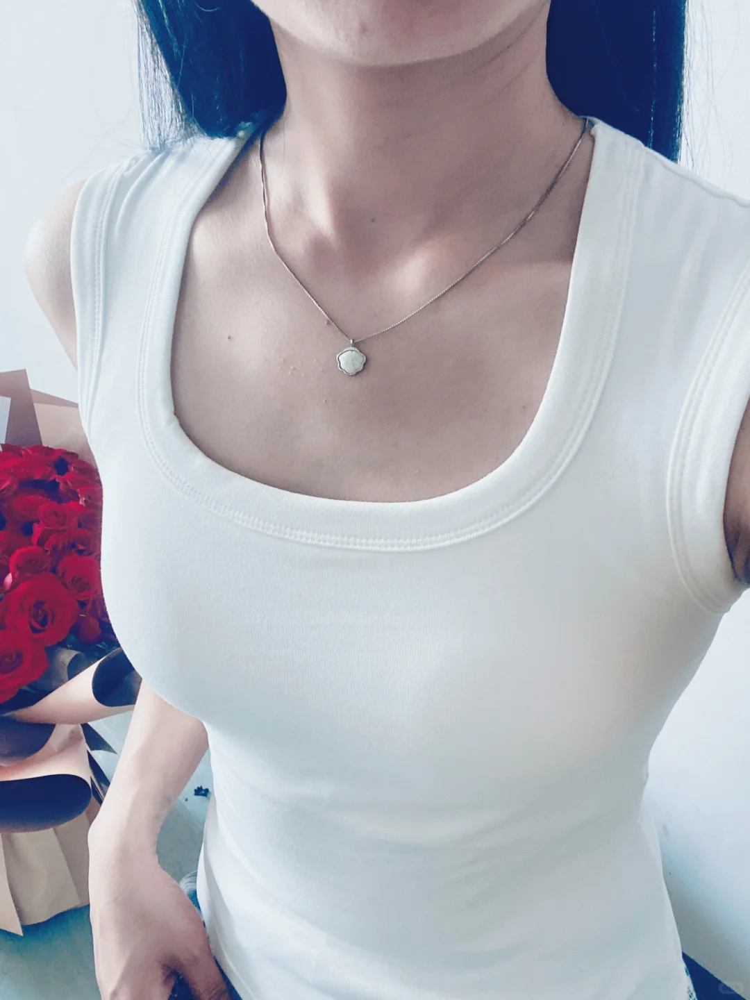 弹力超好的的遮副乳背心！！