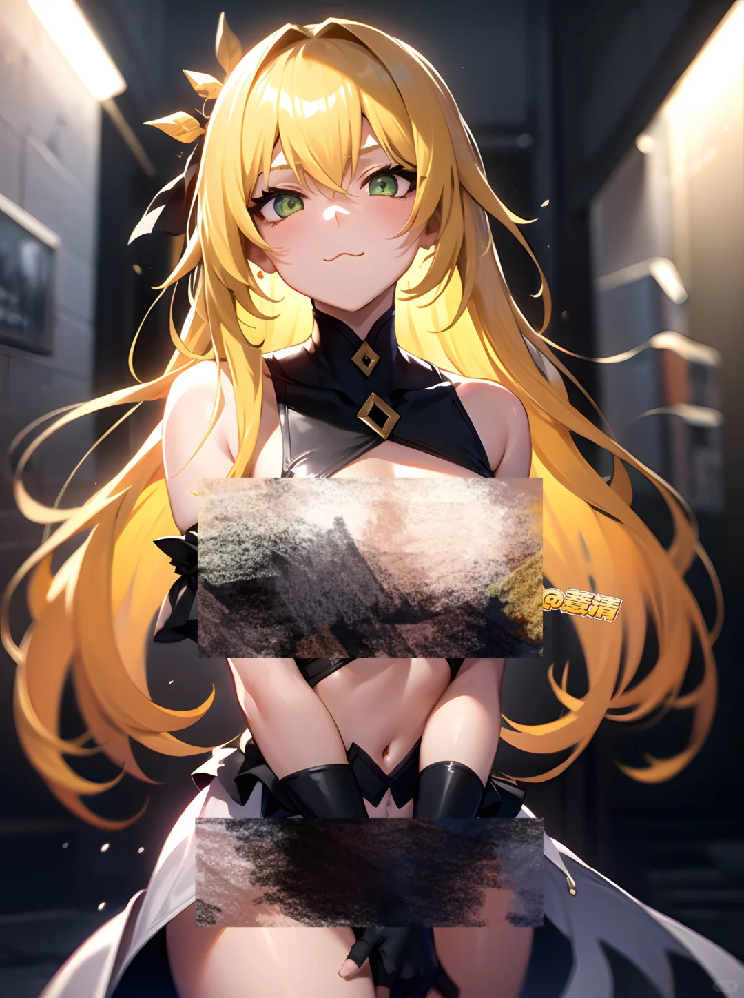 跟黄发少女对视会发生什么呢