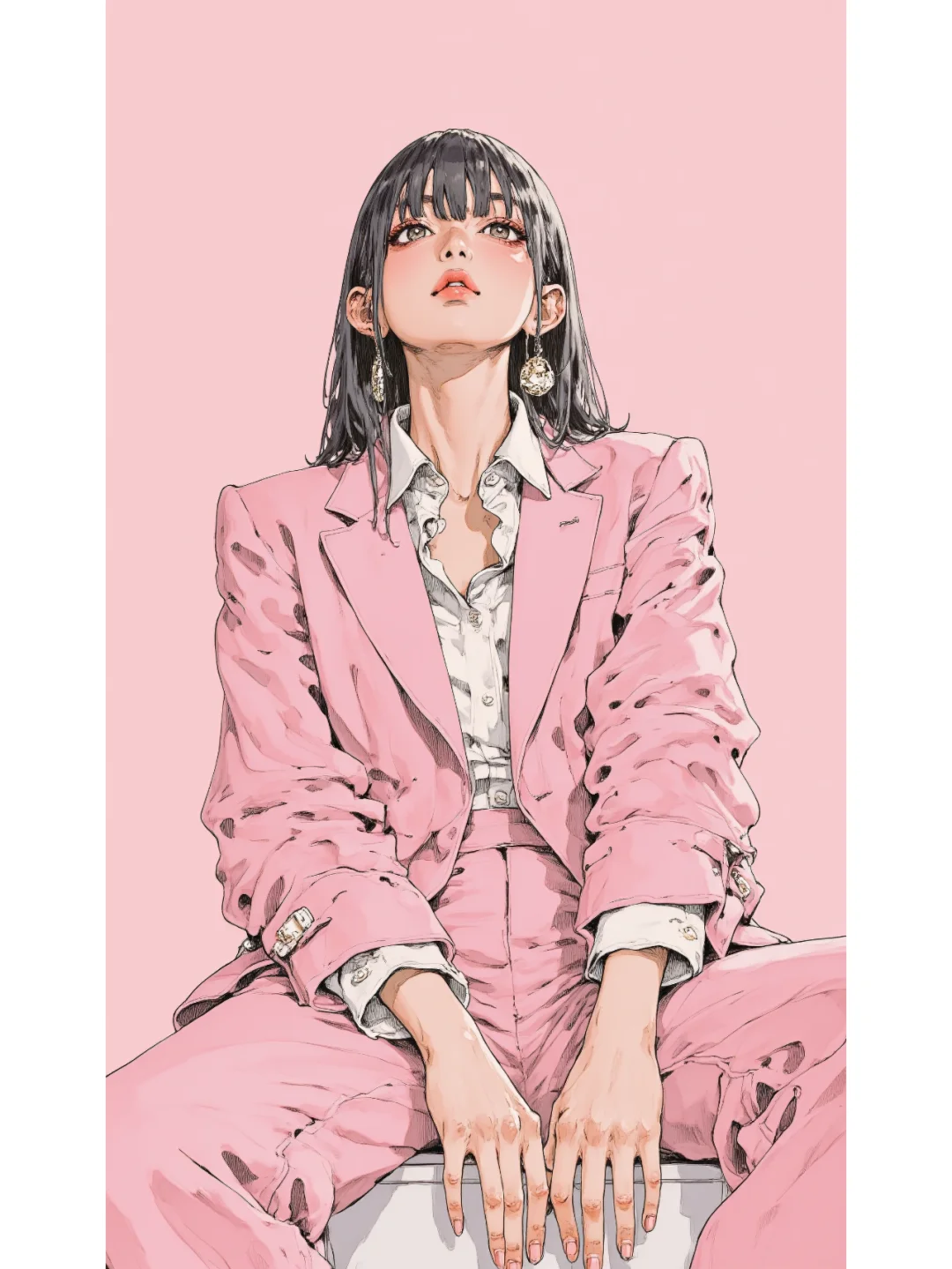 插画 | 杂志封面 | 时尚女性