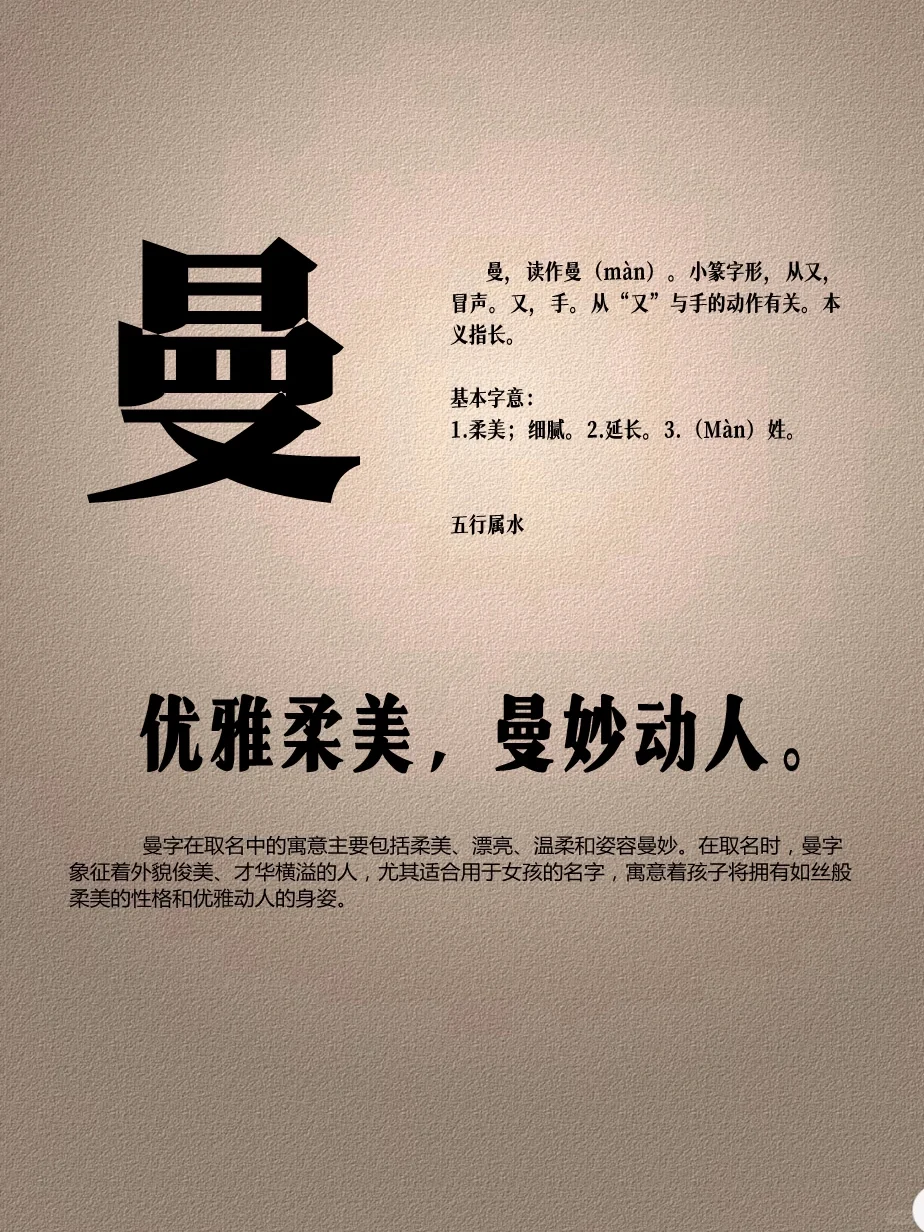 宝宝起名常用字解析