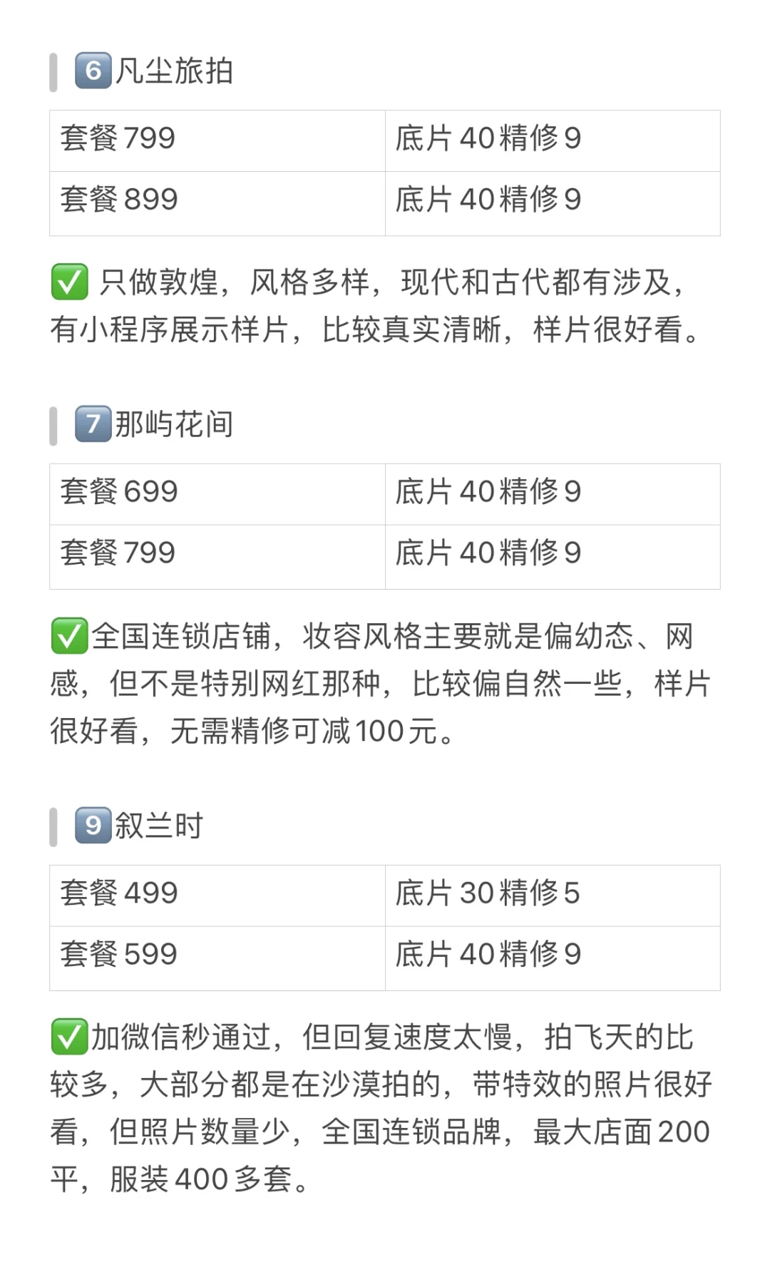 敦煌写真最新最全面测评 四月版✅