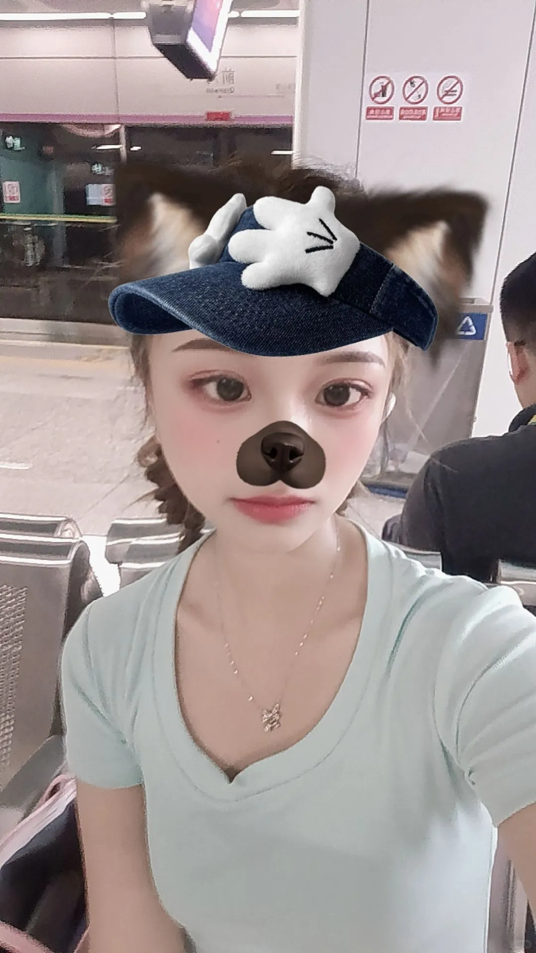 长这样可以当你女朋友嘛~