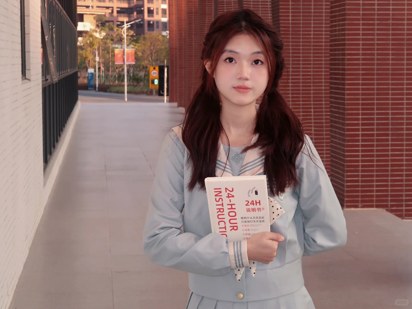 校园约拍📷｜jk制服用这个滤镜好好看～