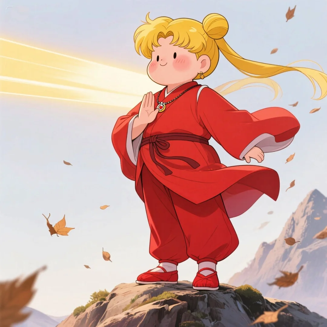 “精神状态良好”美少女战士趣味头像