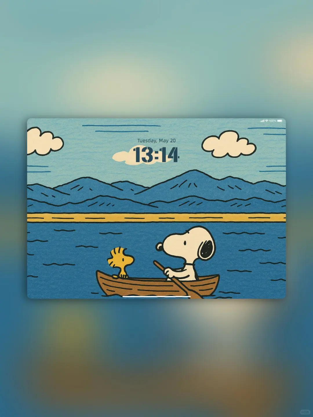 分享壁纸｜盐海·iPad