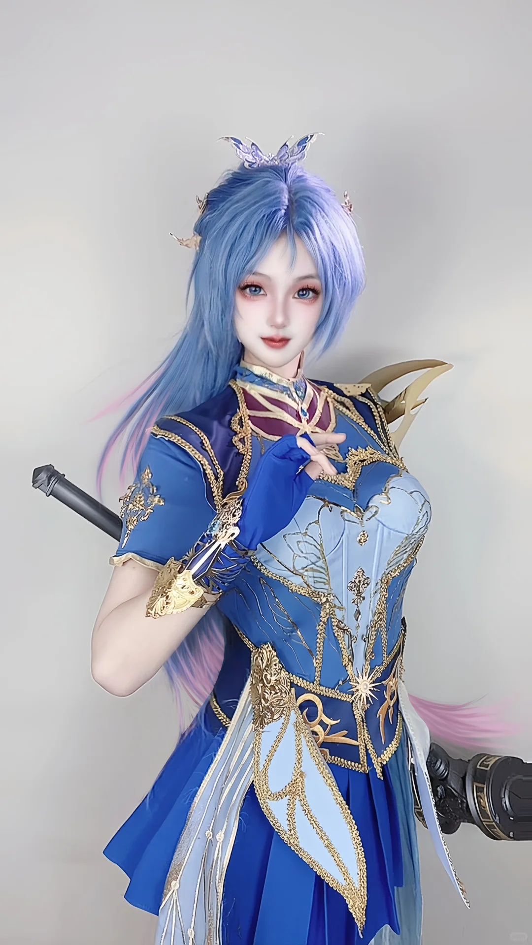全网第一个王冬儿昊天锤cos
