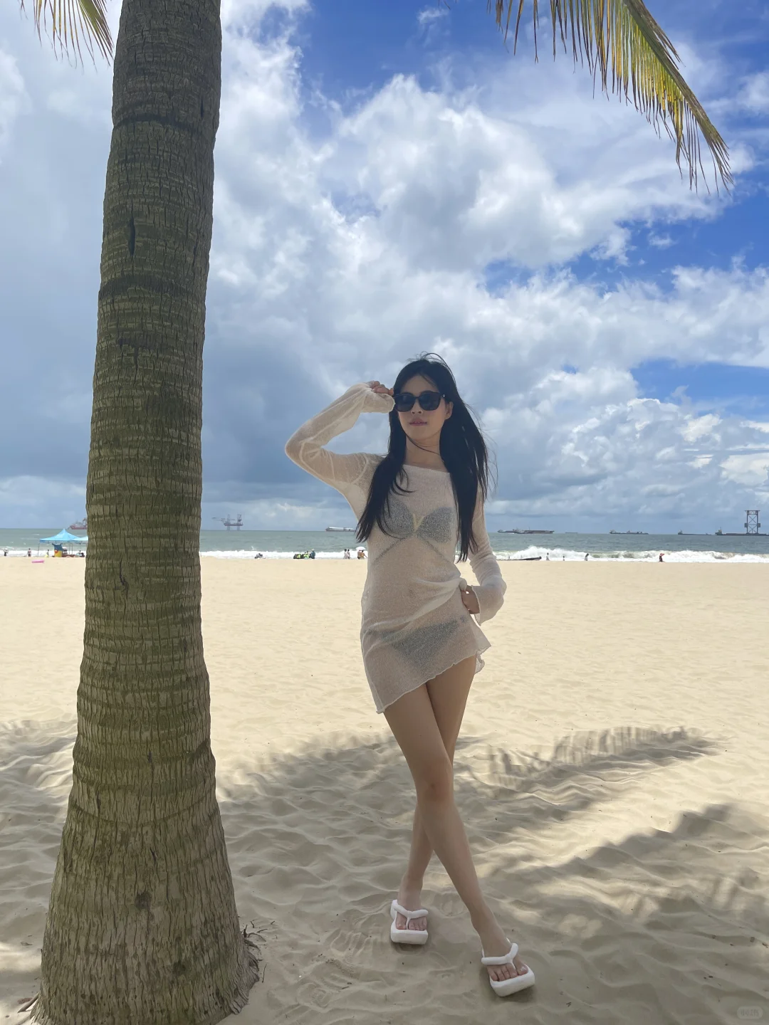 ootd｜海边度假👙🏖️🌊