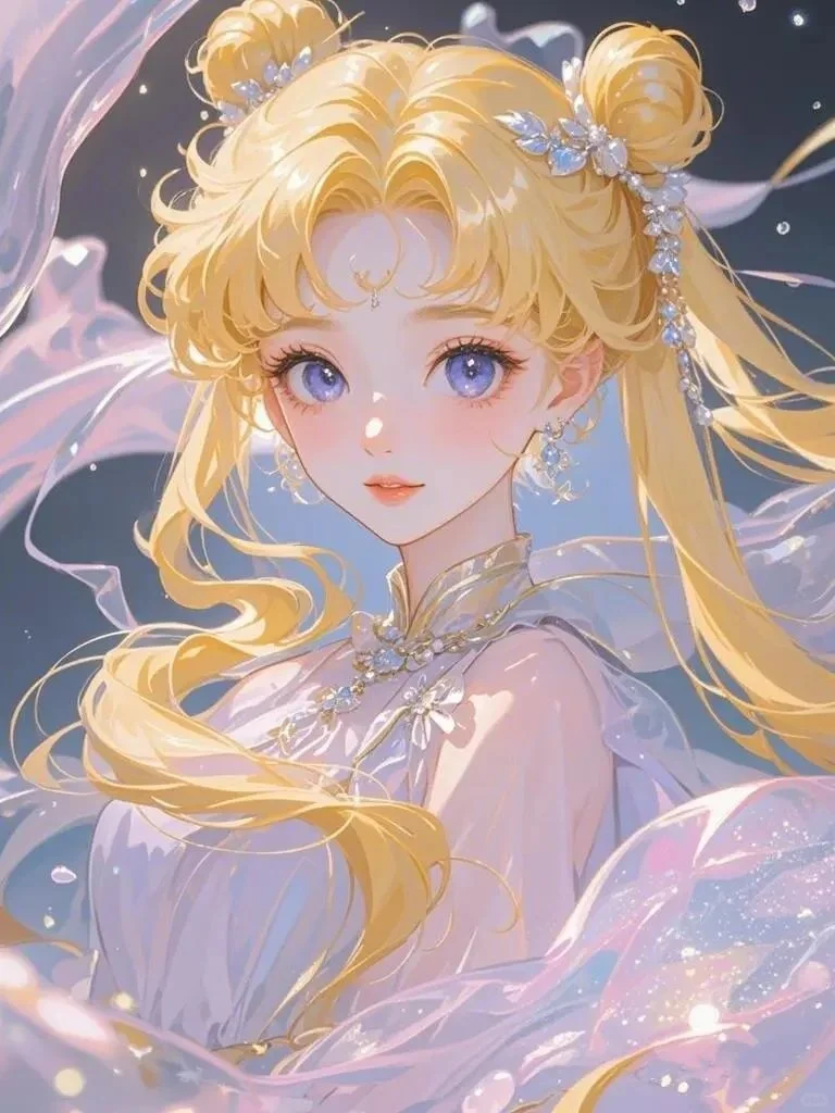 水冰月绝美头像推荐美少女战士