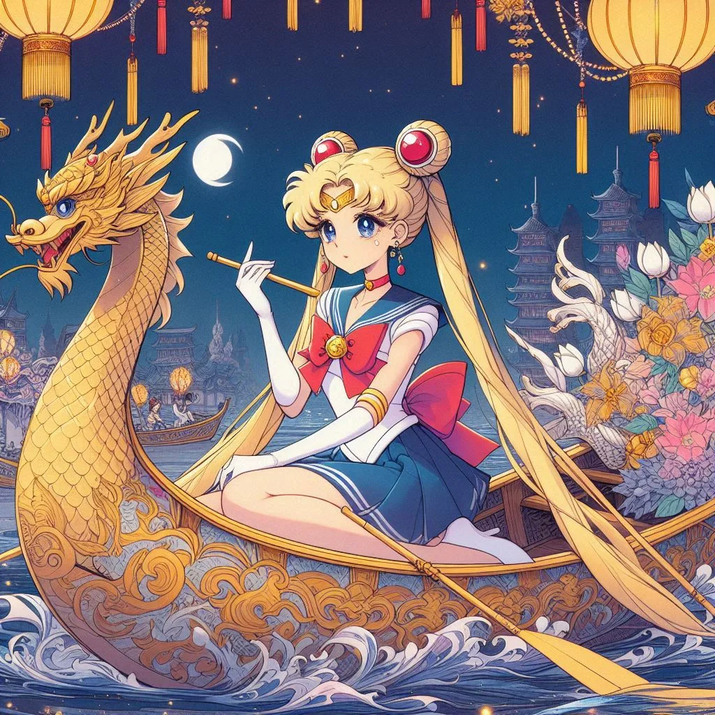 端午安康，粽享平安🌸美少女战士