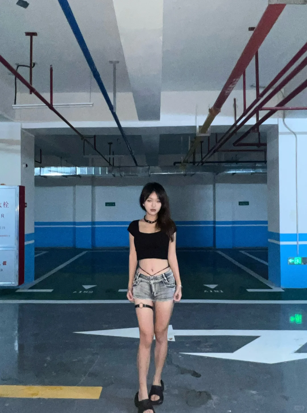 地下车库好好拍