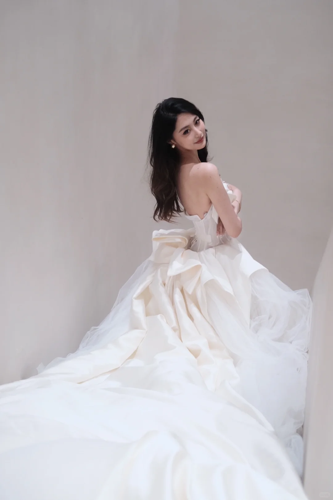 这次婚纱穿给自己看💗