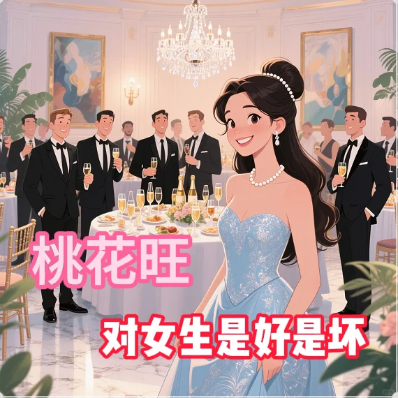 桃花旺对女生是好是坏