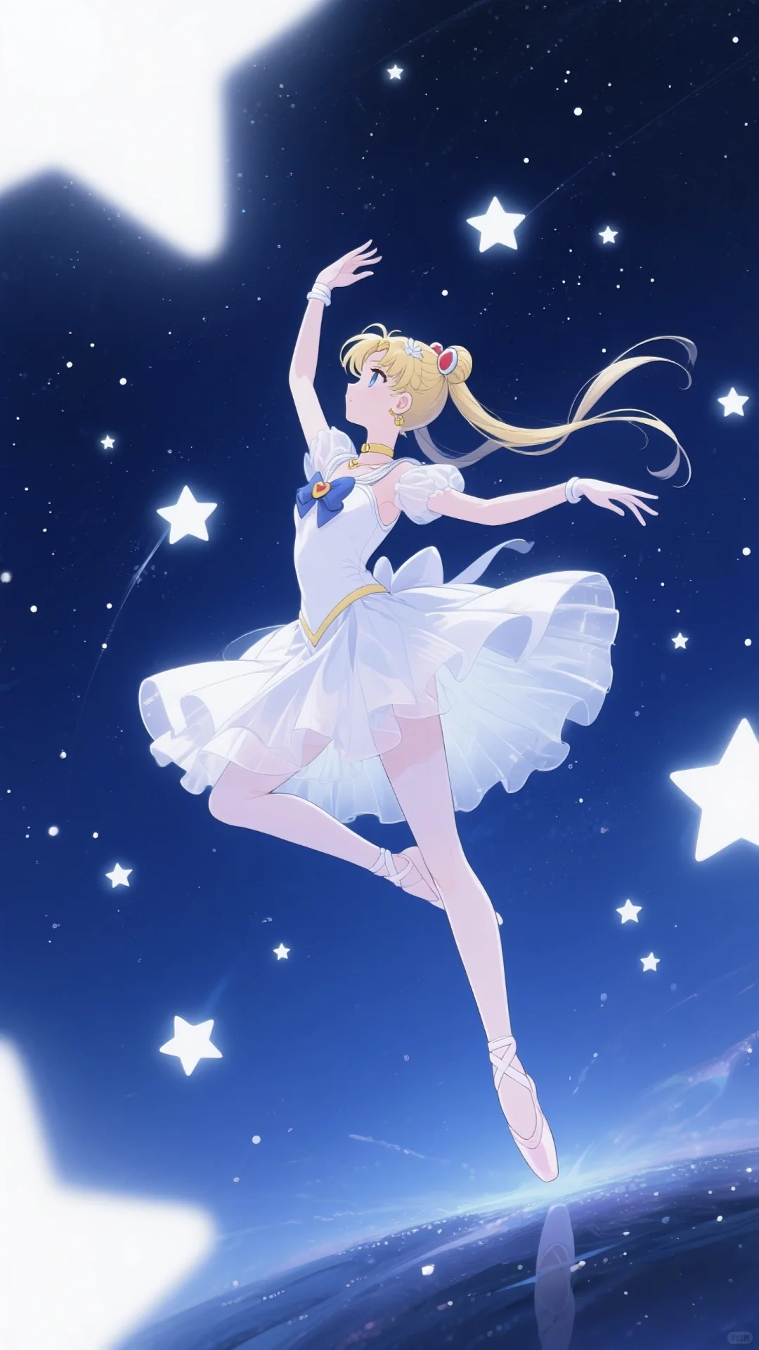 月光下~跳芭蕾的美少女