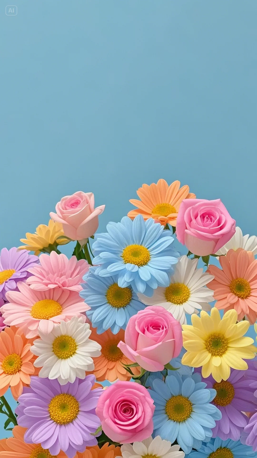 ²⁰²⁵•³•¹⁶🌼🌸雏菊的浪漫，与蓝天