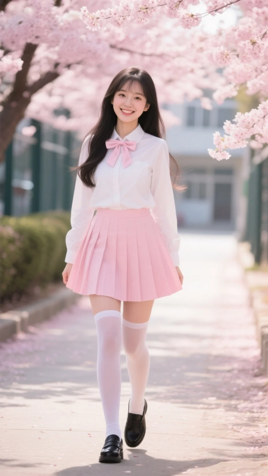樱花烂漫，笑靥如花