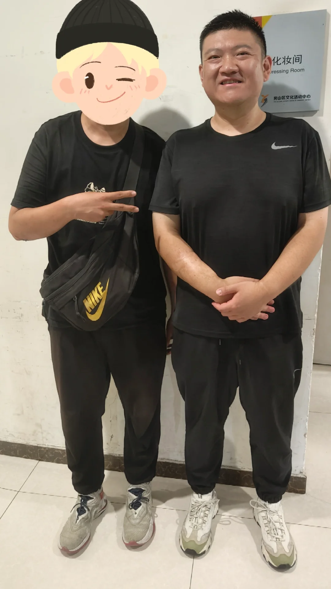 演出后台偶遇著名相声演员韩云飞