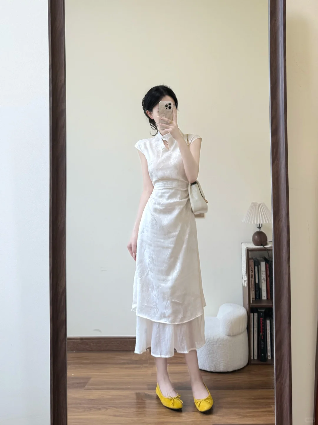 158｜夏天第一条旗袍连衣裙！好美好美！！！！🌻